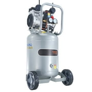 KFFKFF Air Compressor, 13 Gallon 2HP 4.6 SCFM@90PSI Oil-Free Air Compressor Tank with 125PSI Max Pressure, 66dB Ultra Quiet Compressor for Tire Inflation, Auto Repair, Spray Painting