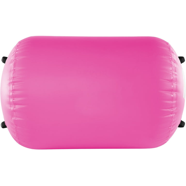 SKYSHALO Air Track Tumble Gymnastics Gym Track Inflatable Air Barrel Mat with Pump Walmart