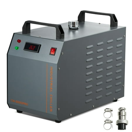 KFFKFF Air-cooled Industrial Water Cooling 12L 18L/min Laser Chiller CW-3000(PRO)