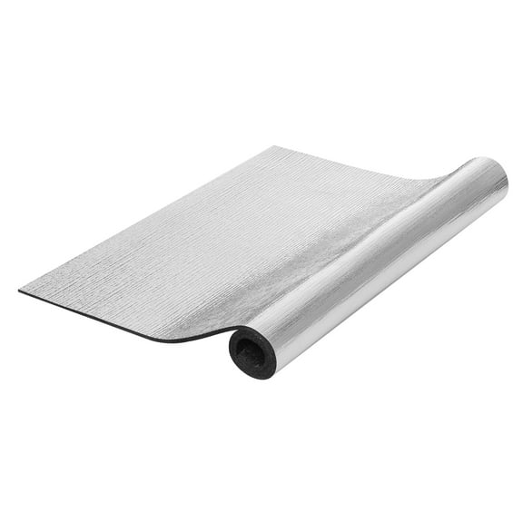 SKYSHALO Aluminum Foil Insulation, XPE Foam with Reflective Layer, 10.3 mm Thickness, 40 in x 5 ft Size, Designed for Thermal Shielding in Garages, Windows, RV Roofs