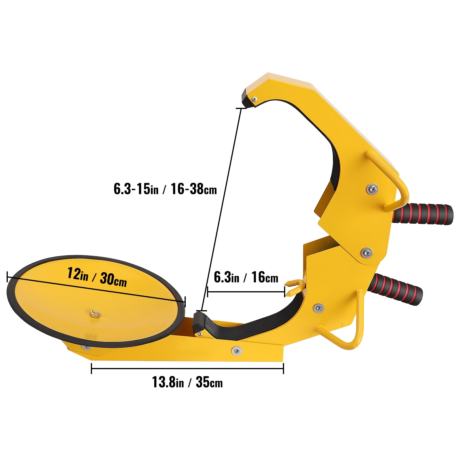 SKYSHALO Anti-Theft Wheel Lock Clamp Boot Parking Auto Car Truck
