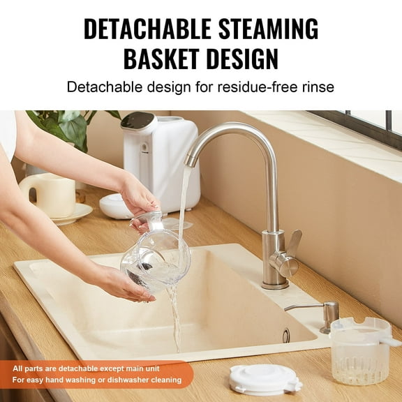 SKYSHALO Baby Food Maker Baby Food Processor Automatic Steamer and Blender750mL