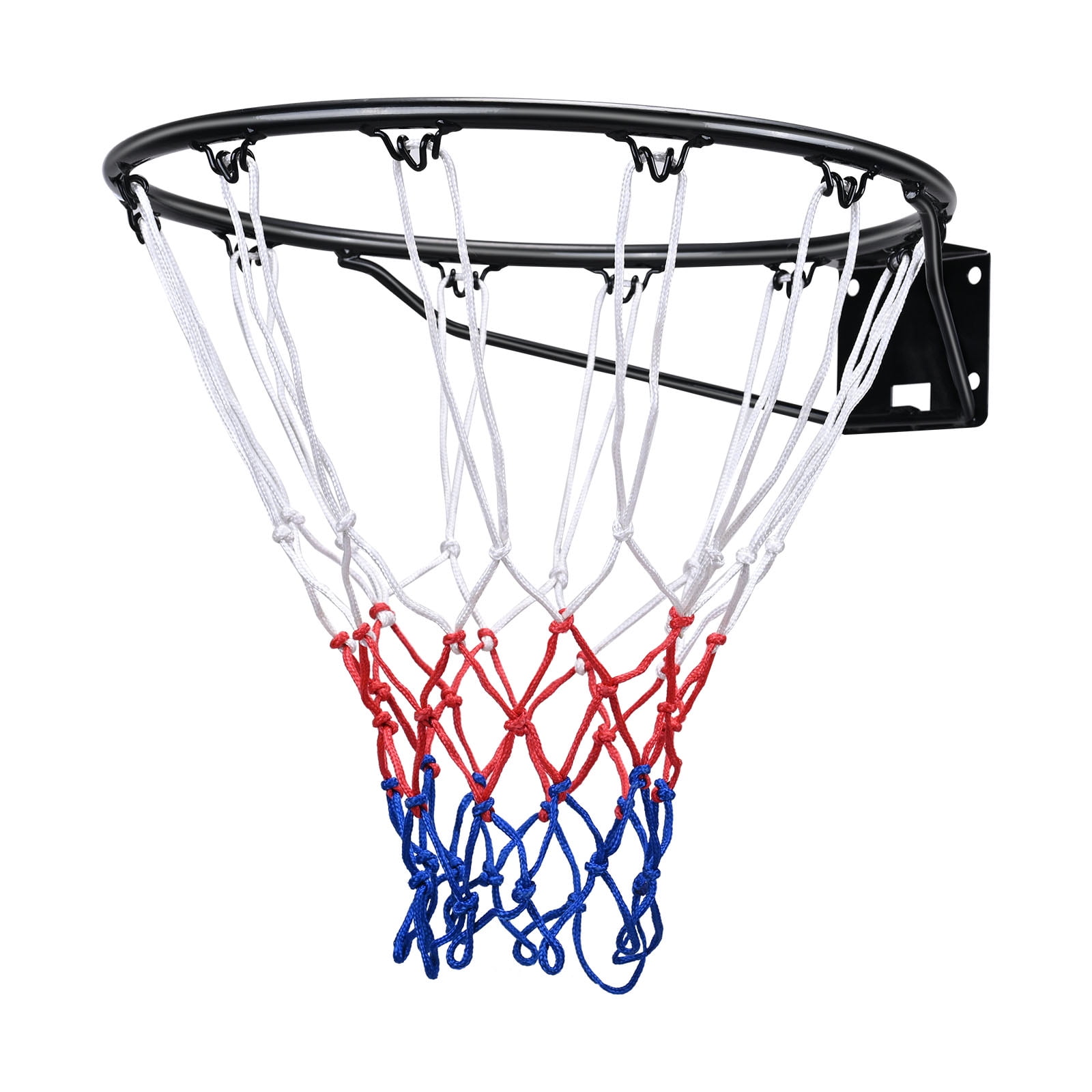 SKYSHALO Basketball Rim Replacement Outdoor Heavy Duty Hanging Flex Basketball Hoop Net for Wall Mounted Basketball Hoop