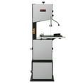 thumbnail image 1 of SKYSHALO Benchtop Band Saw, 14-Inch, Adjustable Speeds from 480 to 960 RPM, 1100W 1.5HP Motor, Includes Work Light, Stand, and Miter Gauge for Wood and Aluminum Crafting, 1 of 9