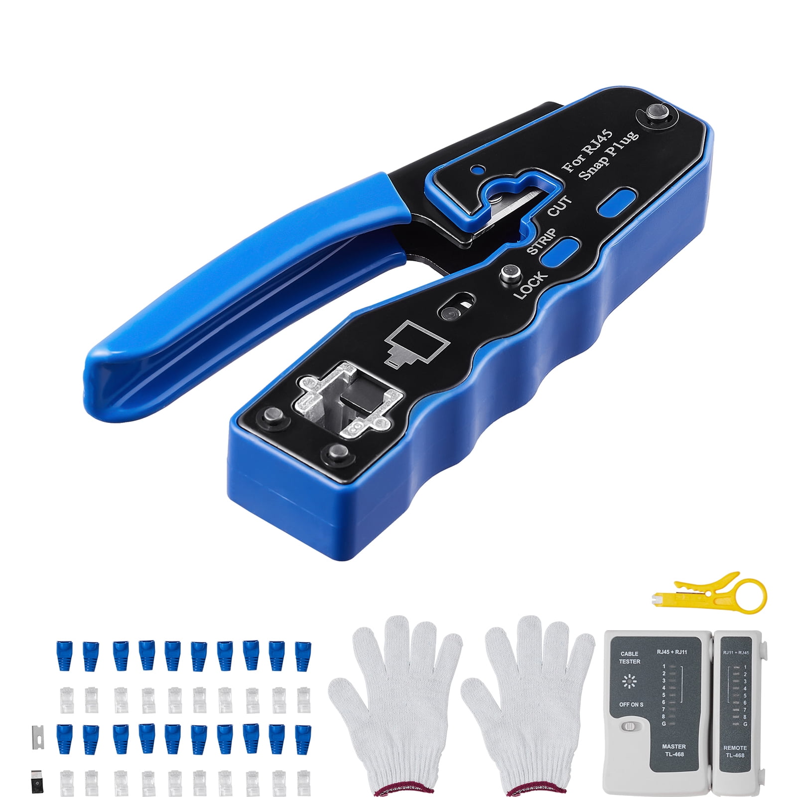 Cat6 crimping discount