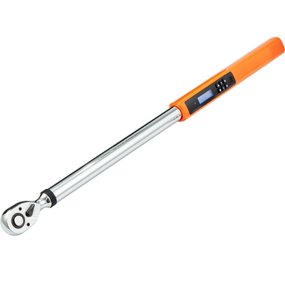 KFFKFF Digital Torque Wrench, 1/2" Drive Electronic Torque Wrench, Torque Wrench Kit 25-250ft.lb/34-340n.m Torque Range Accurate to ±2%, 3-Mode Adjustable Torque Wrench Set