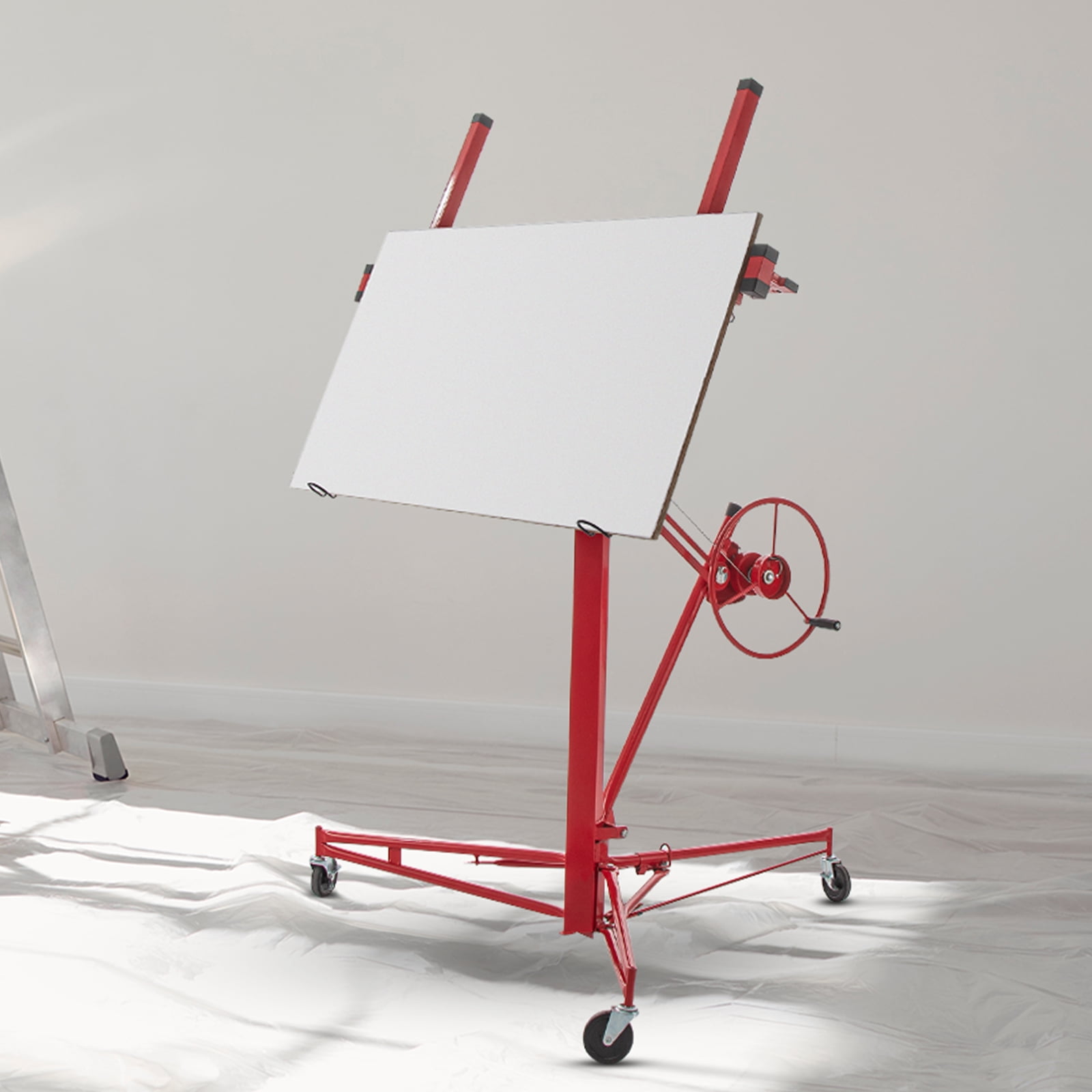 SKYSHALO Drywall Lift Sheetrock Lifter Panel Hoist 11FT 150lbs