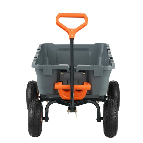 SKYSHALO Dump Truck Garden Cart with Heavy Duty Load Capacity
