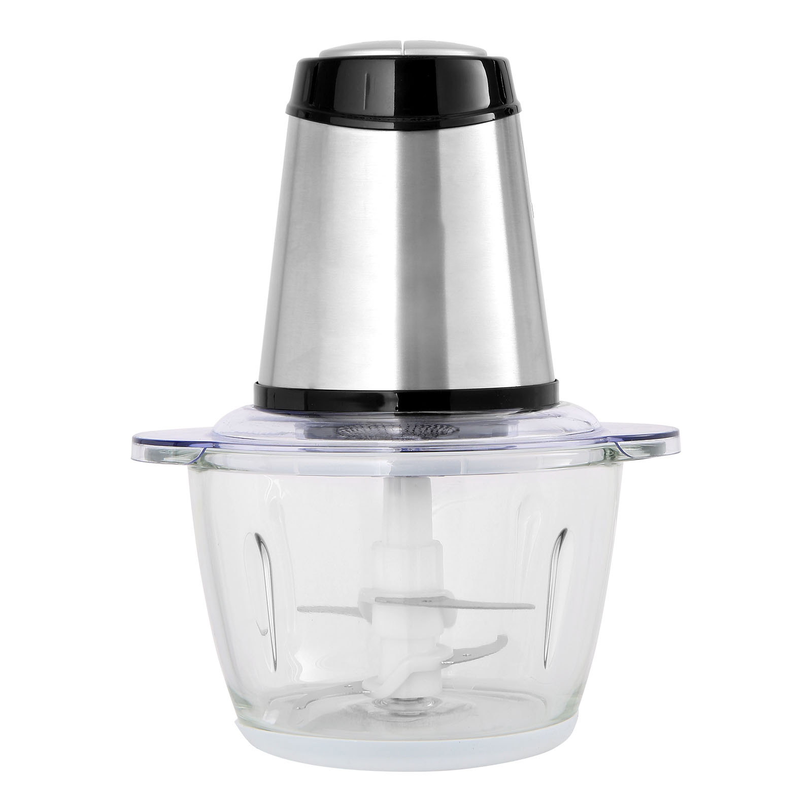 The Pioneer Woman Fiona Floral Stack & Press Glass Bowl Food Chopper, 3