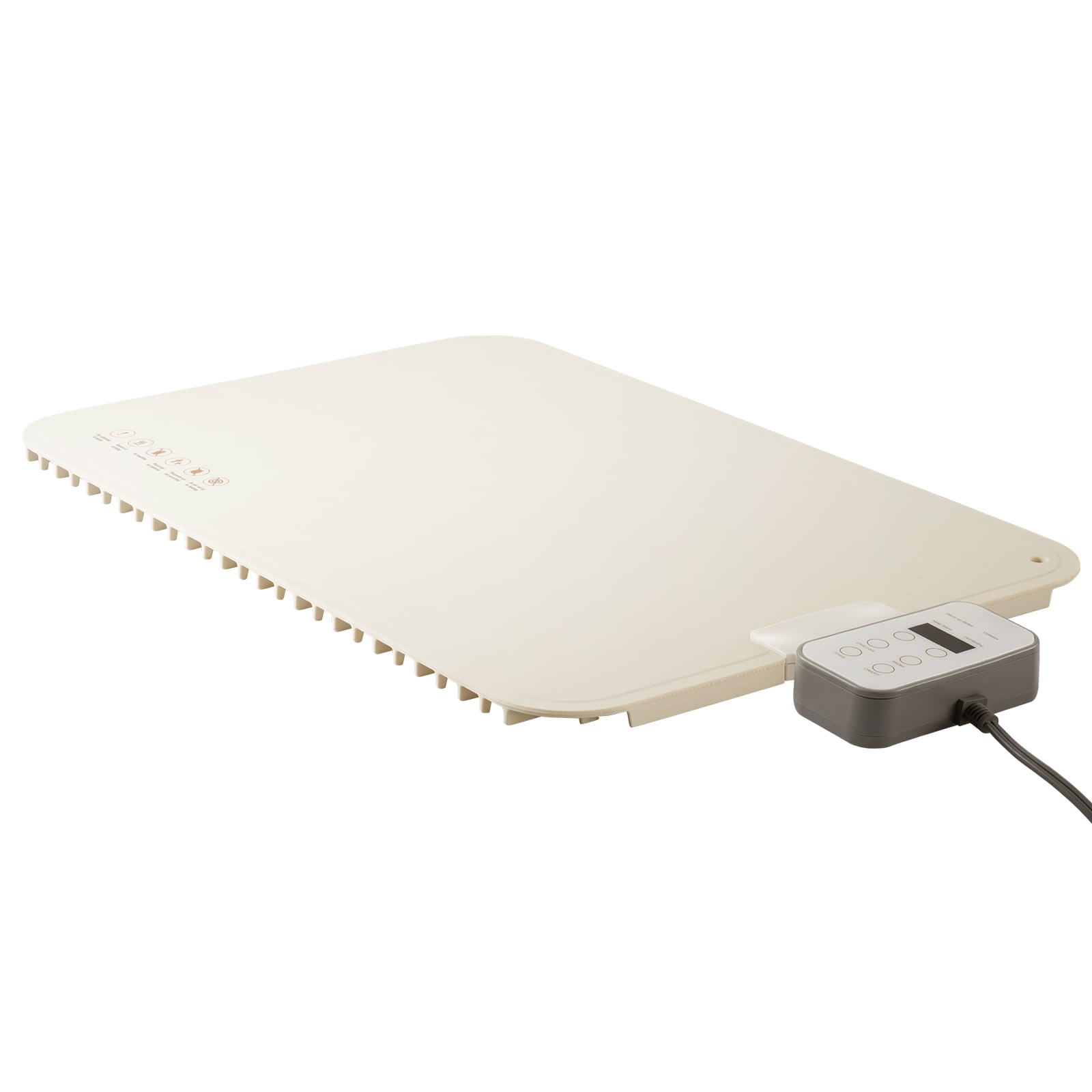 KFFKFF Electric Heating Pad, Roll-Up Buffet Food Heater, Silicone Portable Warming Surface with 4 Temperature Levels, Automatic Off & Child Safety Lock, Ideal for Events, Catering