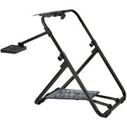 SKYSHALO Foldable Racing Steering Wheel Stand for Logitech Thrustmaster, Black