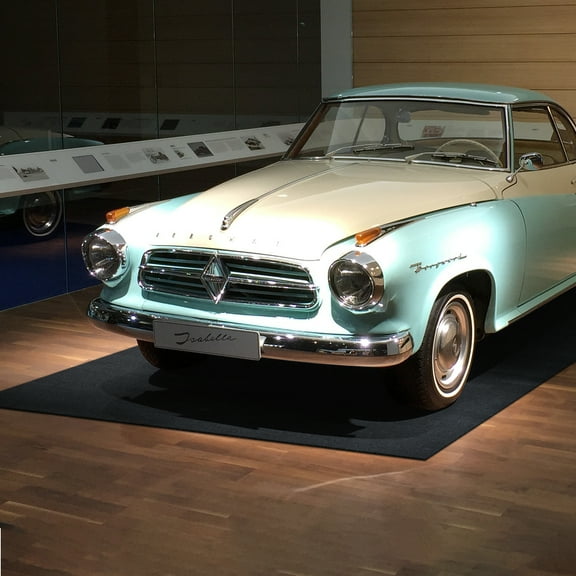 KFFKFF Garage Floor Mat 7.5'x20' Non-slip Heavy Duty Containment Mat Waterproof