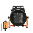 thumbnail image 1 of KFFKFF Greenhouse Heater, 1500W PTC with Thermostat, Quick Heat & Safety Features, 3-Speed Small Heater Fan, Portable for Green House, Flower Room, Office, 1 of 9