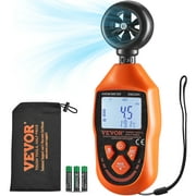 SKYSHALO Handheld Anemometer Digital Wind Speed Meter Gauge 14℉-113℉with LED Screen