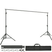 SKYSHALO Heavy Duty Backdrop Stand Adjustable Photography Backdrop Stand 12x10 ft