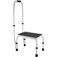 thumbnail image 1 of SKYSHALO Height Adjustable Non-Slip Portable White Step Stool, 1 of 9