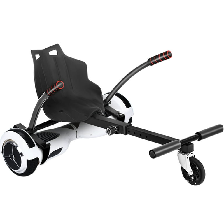 SKYSHALO Hoverboard Seat Attachment for 6.5 8 10 Self Balancing Scooter Hoverboard Attachments Adjustable Frame Length Hoverboard Kart for Kids Adults Walmart