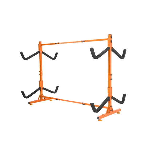KFFKFF Industrial-Grade Steel Adjustable Width Kayak Storage Rack, 46.8 lbs, 71.8"