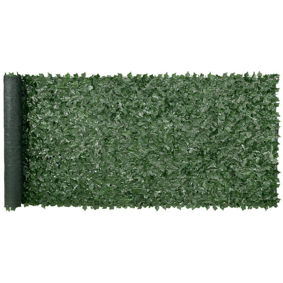 SKYSHALO Ivy Privacy Screen, 59 x 158in Synthetic Green Wall, Mesh-Backed Faux Ivy Fence with Durable Joints, Artificial Vine Leaf Decor for Gardens, Yards, and Balconies