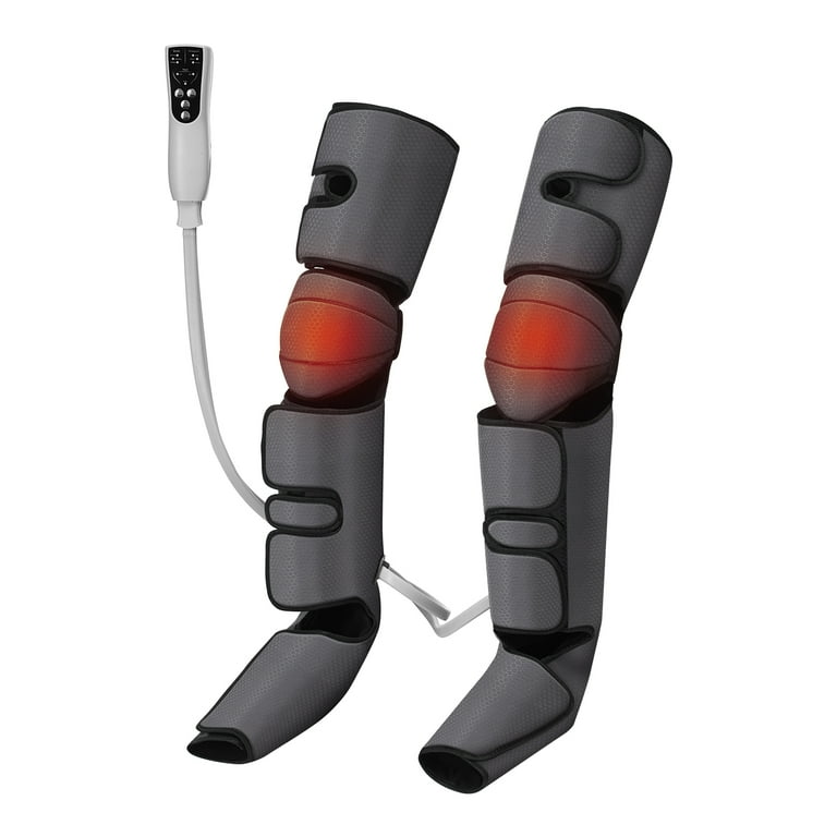 SKYSHALO Leg Massager, Full Leg Massager with Air Compression for Circulation, Relaxation and Pain Relief with 3 Modes& 3 Intensities & 2 Knee Heating SKYSHALO Leg Massager, Full Leg Massager with Air Compression for Circulation, Relaxation and Pain Relief with 3 Modes& 3 Intensities & 2 Knee Heating