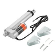 KFFKFF Linear Actuator 12V, 4 Inch High Load 330lbs/1500N Linear Actuator, 0.19"/s Linear Motion Actuator with Mounting Bracket and IP54 Protection