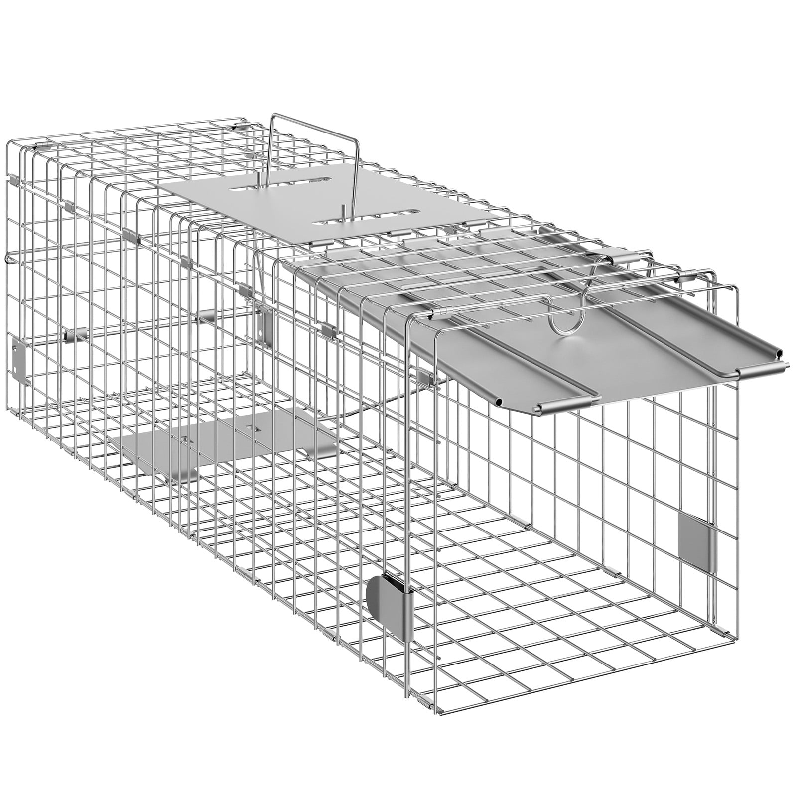 KFFKFF Humane Live Animal Trap Cage 24 X 8 X 8 Animal Trap Humane Kffkff humane live animal trap cage 24 x 8 x 8 animal trap humane