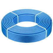 SKYSHALO PEX Tubing, 1/2 Inch Diameter, 300ft Length, Flexible PEX-B Pipe for Drinking Water, Suitable for Hot/Cold Water Plumbing, Includes Free Cutter & Clamps, Blue