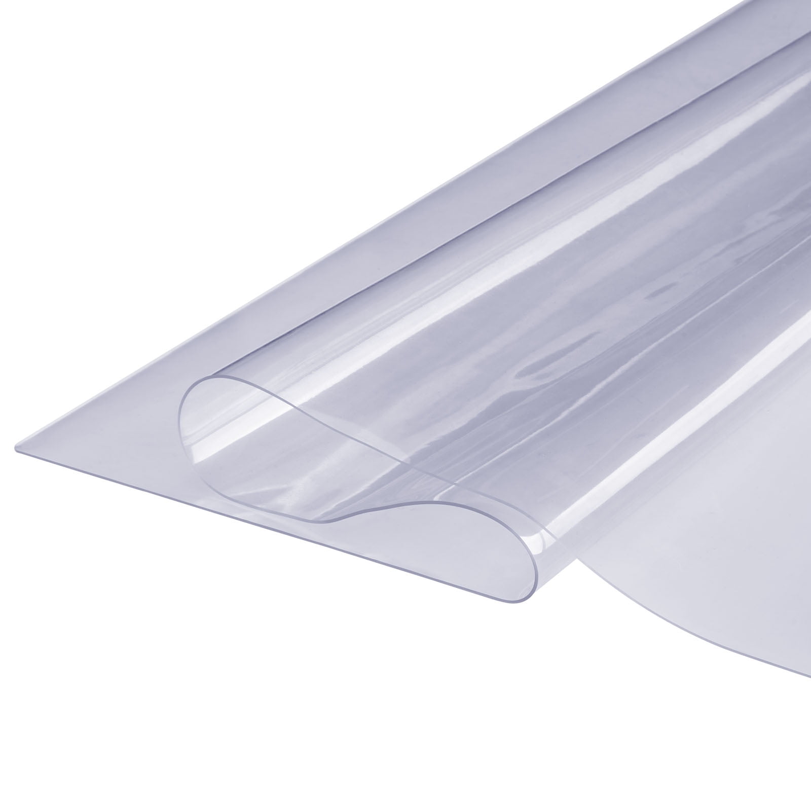 SKYSHALO PVC Table Protector 36 x 72 Inch Clear Plastic Desk Protector