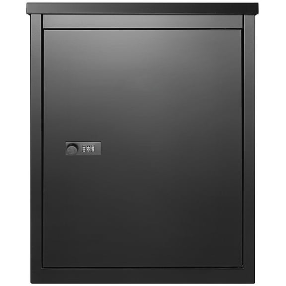 KFFKFF Package Delivery Boxes for Outside 15.4" x 10.6" x 20.5" with Coded Lock