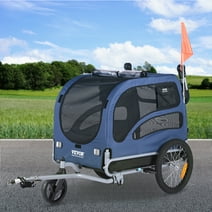 SKYSHALO Pet Bicycle Trailer & Stroller Dog Cat Bike Carrier 100 lb Water Resistant