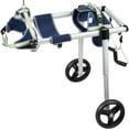 thumbnail image 1 of KFFKFF Pet Mobility Cart for Rear Legs, Lightweight & Customizable Support for Rehabilitating, Injured or Paralyzed Pets, Hind Leg Support Wheelchair for Dogs (L), 1 of 9
