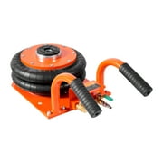KFFKFF Pneumatic Air Jack, Capacity of 3 Ton/6600 lbs, 3-8S Lifting Jack with Extended Pillar & 6 Robust Steel Pipes, Compact Design, Effortless Lifting & Space-Efficient