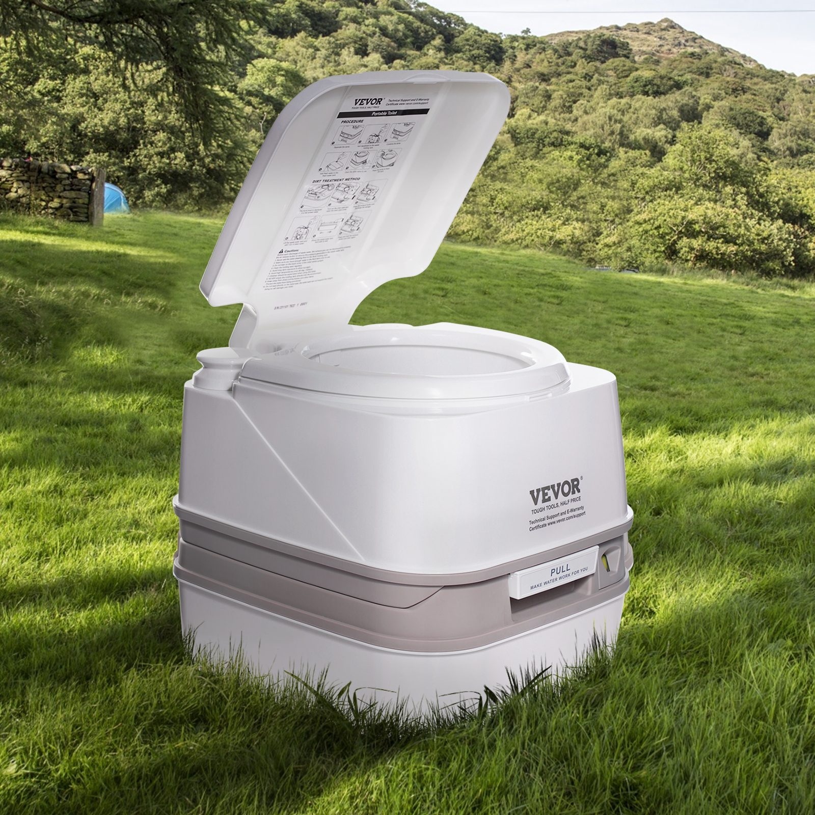 Dometic 302300071 300 Series Standard Height Heavy Duty Plastic RV