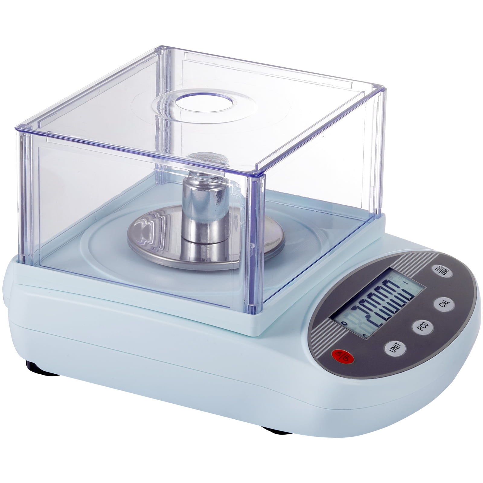 SKYSHALO Precision Scale, 500g Capacity with 0.001g Accuracy, Electronic Lab Scale for Scientific Research, 13 Unit Options, Includes Windshield and LCD for Reading, Ideal for Laboratory and Jewelry