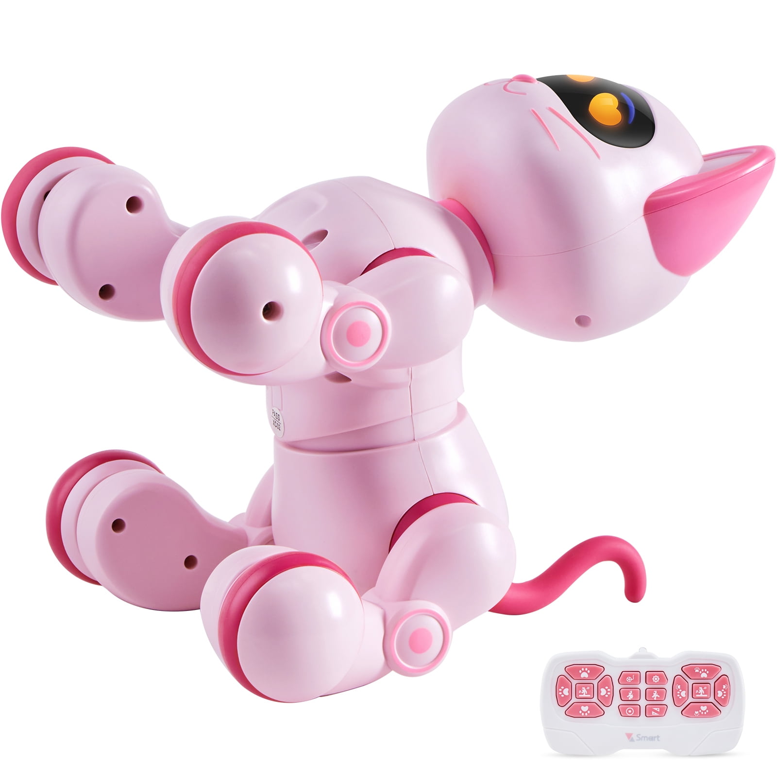 SKYSHALO Remote-Controlled Robotic Feline, Programmable and Interactive Toy for Children, Features Touch Control, Walks, Sings, Dances, and Performs Stunts, Ideal for Kids Aged 3 to 10