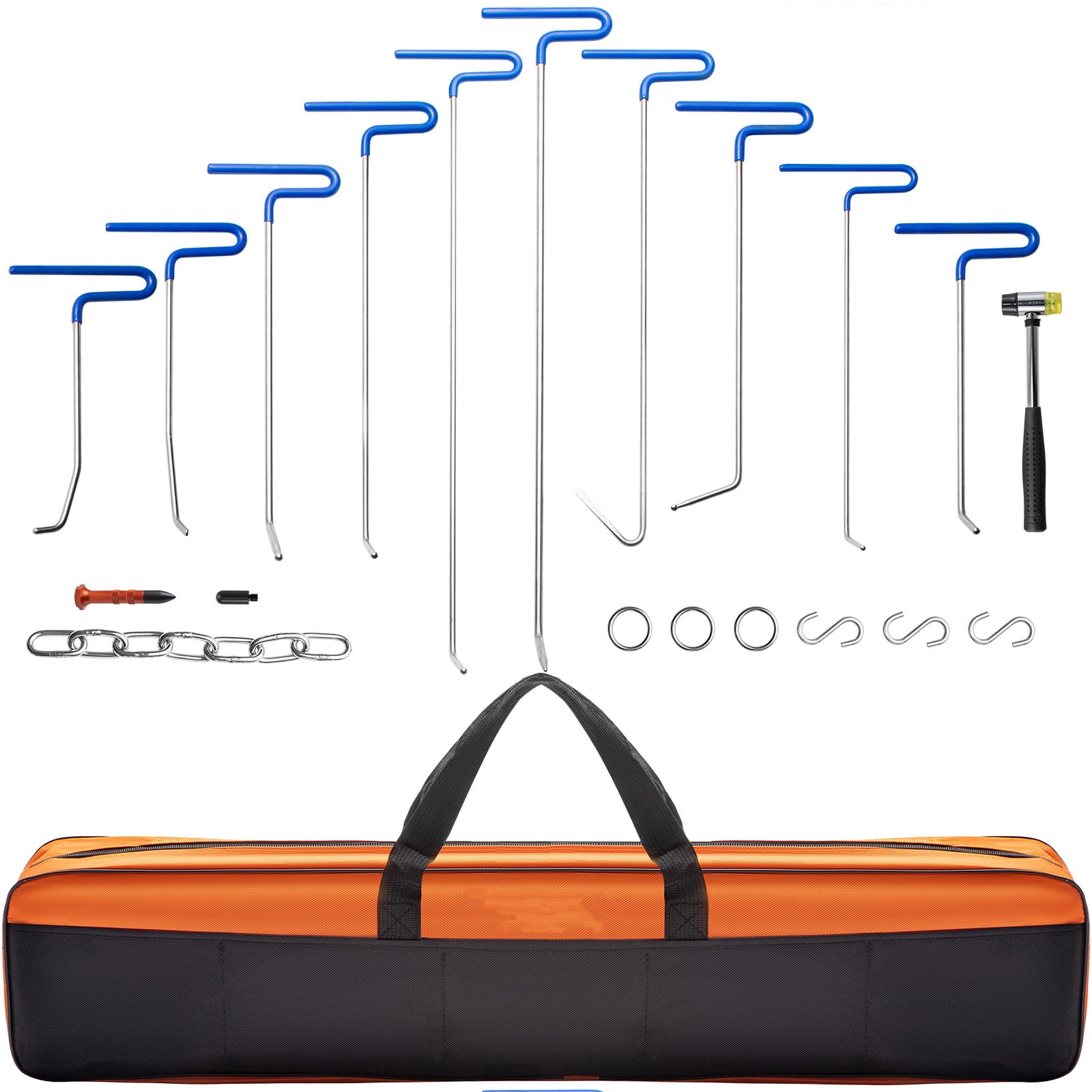 SKYSHALO Remover Puller Hail Damage Repair Kit Dent Removal Rods Set