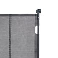 thumbnail image 1 of KFFKFF Retractable Baby Gate, 34.2" Tall, Extends to 60" Wide, Mesh Dog Gate for The House, Long Child Safety Gates for Doorways, Hallways, Cat Gate Indoor/Outdoor, Black, 1 of 9