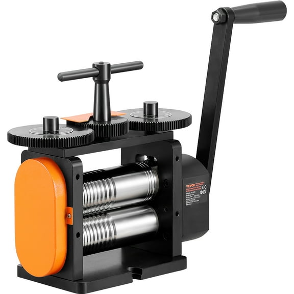 SKYSHALO Rolling Mill 2.24"/57 mm Jewelry Rolling Mill Machine 1: 2 Gear Ratio