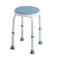 SKYSHALO Rotating Bath Chair, HeightAdjustable Shower Stool, Secure