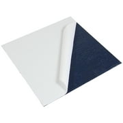 SKYSHALO Self-Adhesive Carpet Squares, 24x24 Inch, Soft Cushioned, Simple DIY Installation for Bedrooms, Living Rooms, and Outdoor Areas, Dark Blue (15 Tiles)