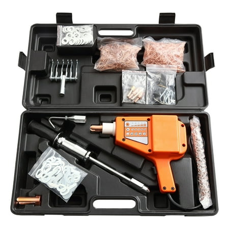 KFFKFF Spot Welding Kit for Dent Removal, 800W, 5 Modes, Includes 13 Welding Attachments for Effective Auto Body Work on Cars, Trucks, and Motorcycles
