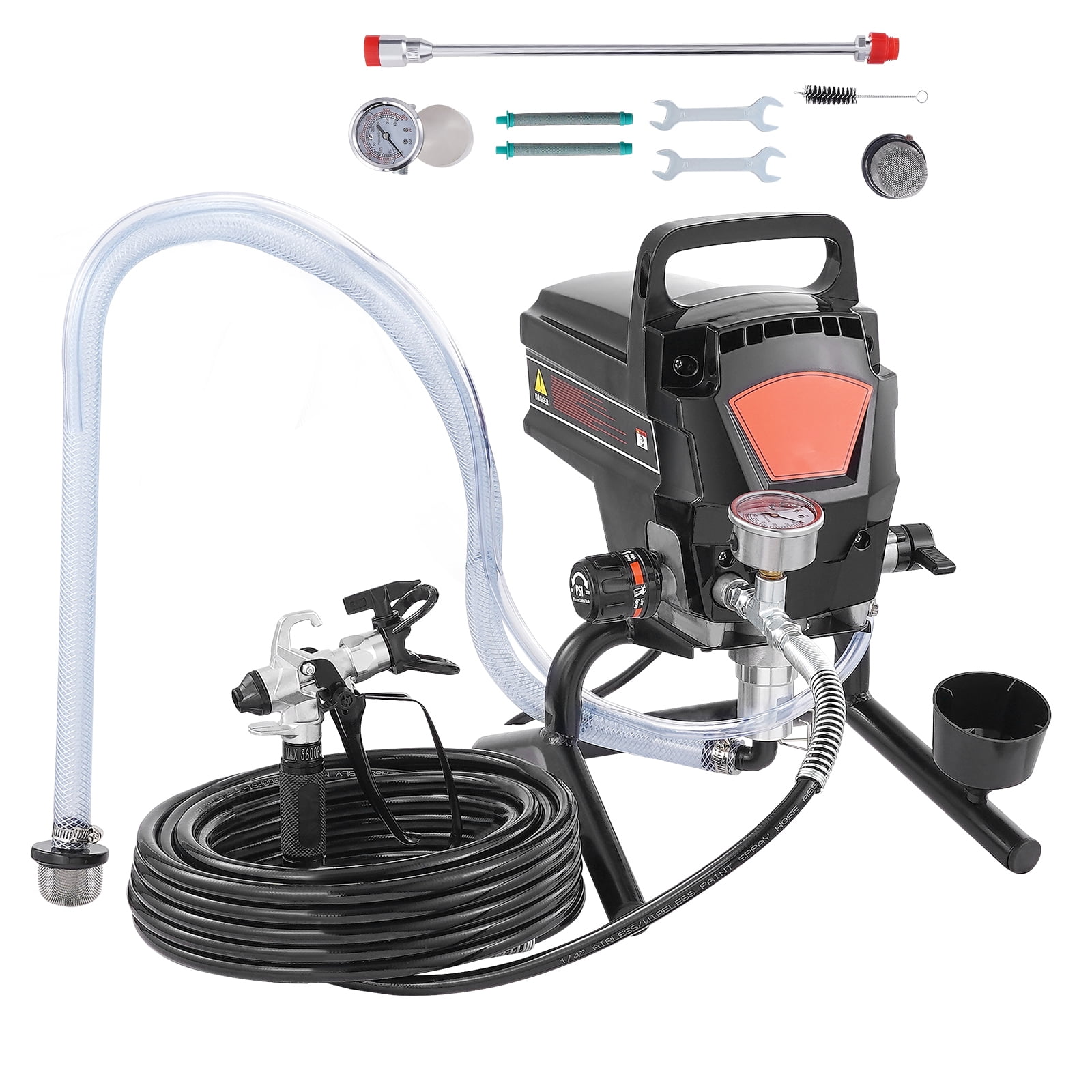 SKYSHALO 950W Electric Stand Paint Sprayer, 3000PSI Efficient Airless