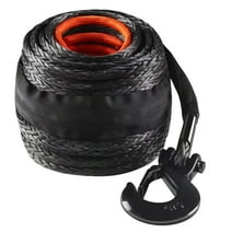 SKYSHALO Synthetic Winch Rope Winch Line Cable 1/2" x 92' 32000 lbs for SUV Truck