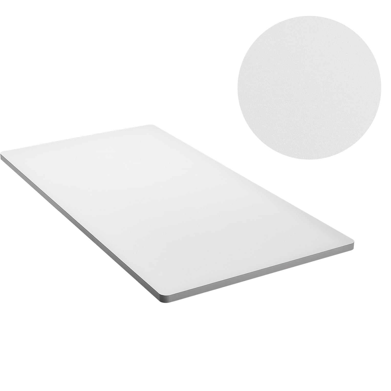Free Shipping! SKYSHALO 55 Inch White Water Resistant Durable Table Top ...