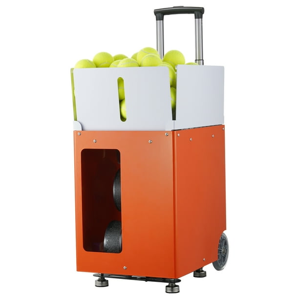 SKYSHALO Tennis Ball Launcher Compact Automatic Ball Machine for Tennis Holds 100 Balls for Practice Multi Mode with 5 Motors Over 2 Hours Battery Life Includes App for Remote Operation Walmart Busine...
