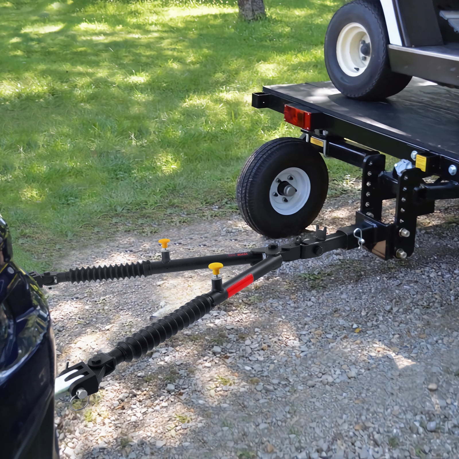 SKYSHALO Tow Bar Bumper Mount Tow Bar 7500 lbs Fits 2inch Connector