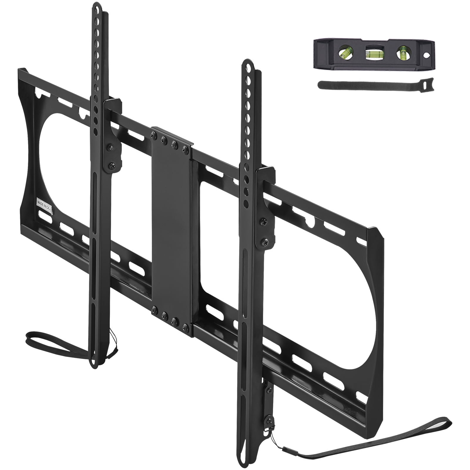 KFFKFF Wall TV Mount for 35"-70", TV Wall Mounted Rack with Accessories Included, -8°-1° Angle Adjustable