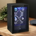 thumbnail image 1 of KFFKFF Watch Winder for 4 Automatic Watches with 4 Quiet Japanese Mabuchi Motors, 1 of 7