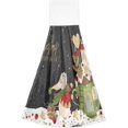 thumbnail image 1 of SKYSONIC 2 Pack Christmas Pattern Hand Towels, Soft and Absorbent Kitchen Towels with Hanging Loop Microfiber Tie Towel for Bathroom, Laundry Room, Farmhouse, 14" x18.2", 1 of 7