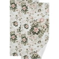 thumbnail image 1 of SKYSONIC 2 Pack Spring Pink Rose Hand Towels, 28.3"x 14.4" Ultra Soft and Absorbent Romantic Flower Decorative Fingertip Towels for Home, Bathroom, Kitchen, 1 of 5